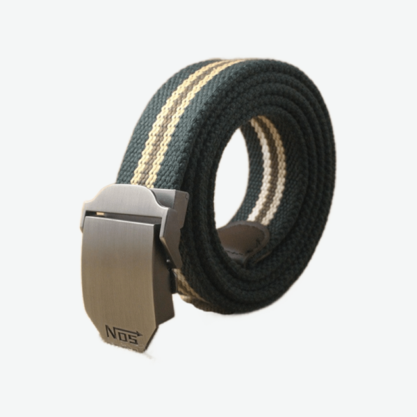 Ceinture En Toile Boucle Automatique Métal