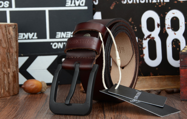 Ceinture Cuir Fumu Café