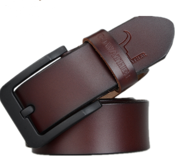 Ceinture Cuir Fumu Café