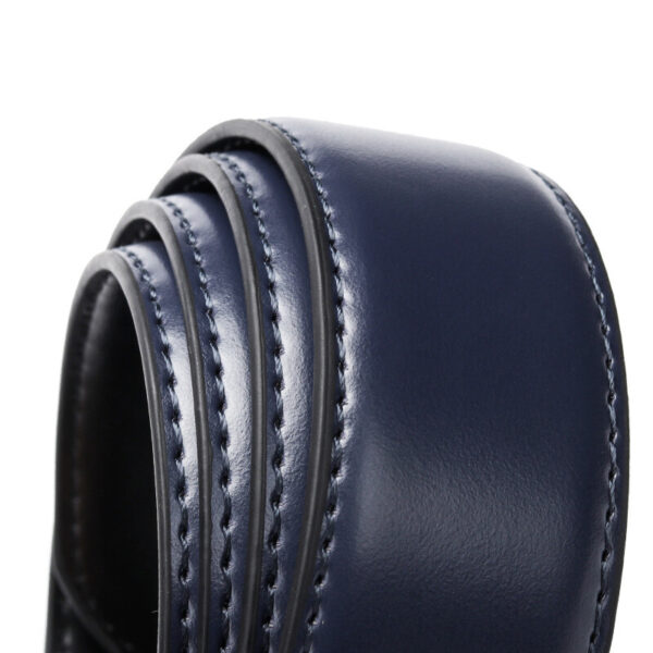 Ceinture Homme Réversible Boucle Ardillon Bleu