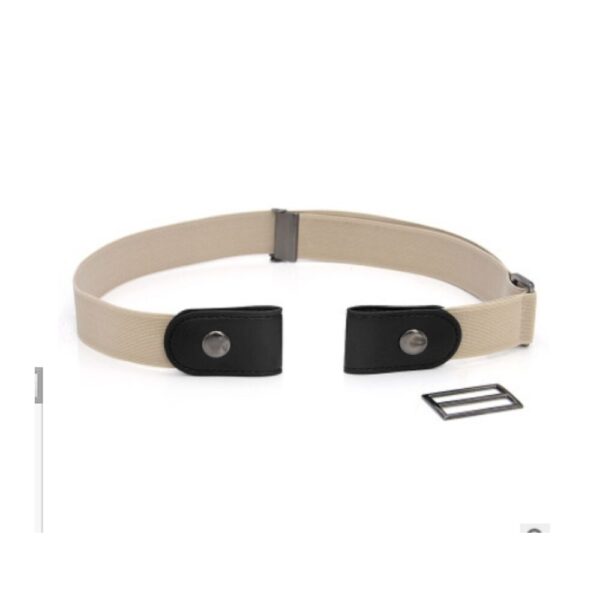 Ceinture Sans Boucle Gleti - Beige