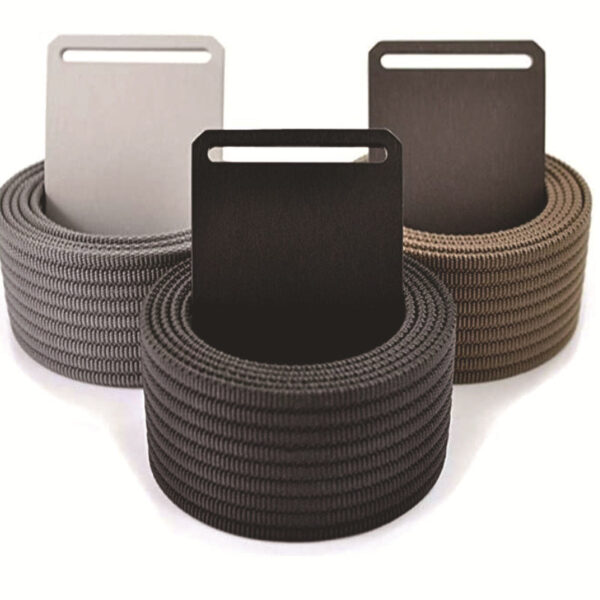 Ceinture De Loisirs Ajustable En Nylon Tissé Et Toile