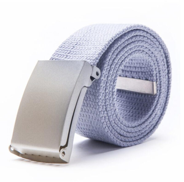 Ceinture Homme En Toile Avec Boucle Automatique En Nylon