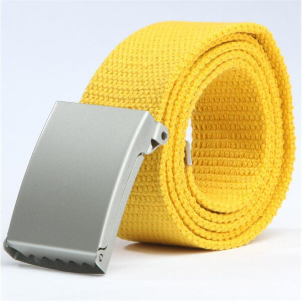 Ceinture Homme En Toile Avec Boucle Automatique En Nylon