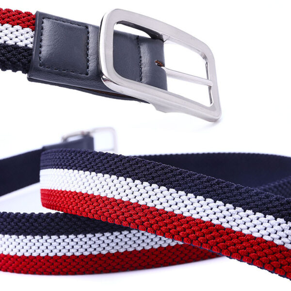 Ceinture Pour Homme Avec Boucle Élastique Tissée