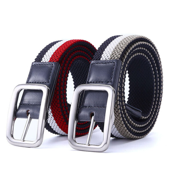 Ceinture Pour Homme Avec Boucle Élastique Tissée