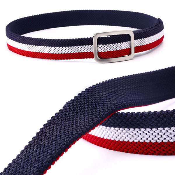 Ceinture Pour Homme Avec Boucle Élastique Tissée