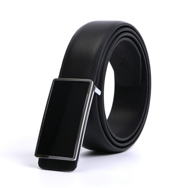 Ceinture À Boucle Plate Pour Homme