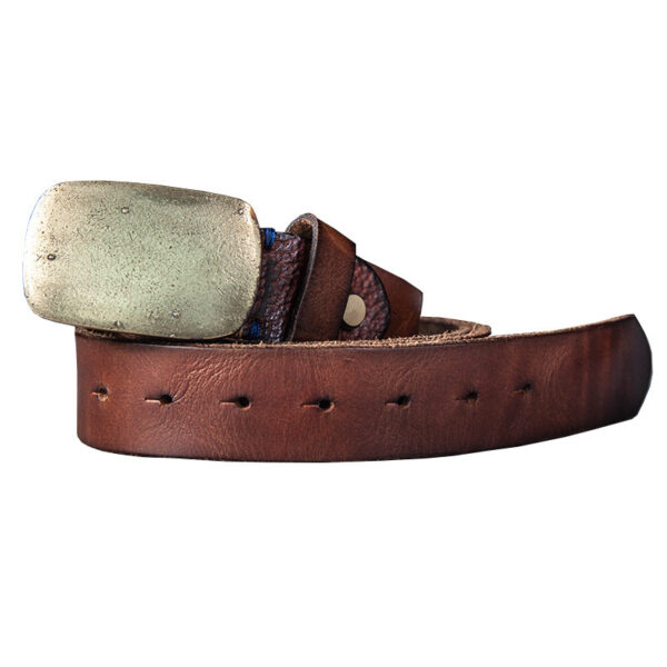 Ceinture Cowboy Homme En Cuir De Vachette