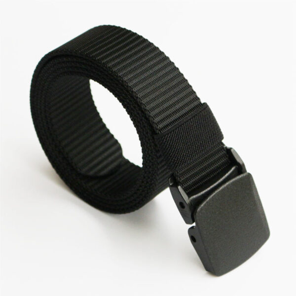 Ceinture non-métallique en toile de nylon pour hommes – Image 2