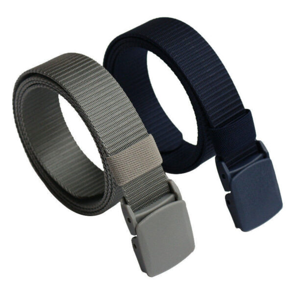 Ceinture Non-Métallique En Toile De Nylon Pour Hommes