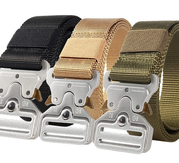 Ceinture tactique avec boucle en alliage