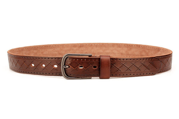 Ceinture Homme En Cuir À Boucle Automatique Tête