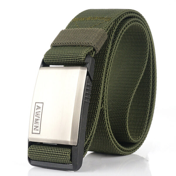 Ceinture En Nylon Avec Boucle Magnétique Pour Pantalon