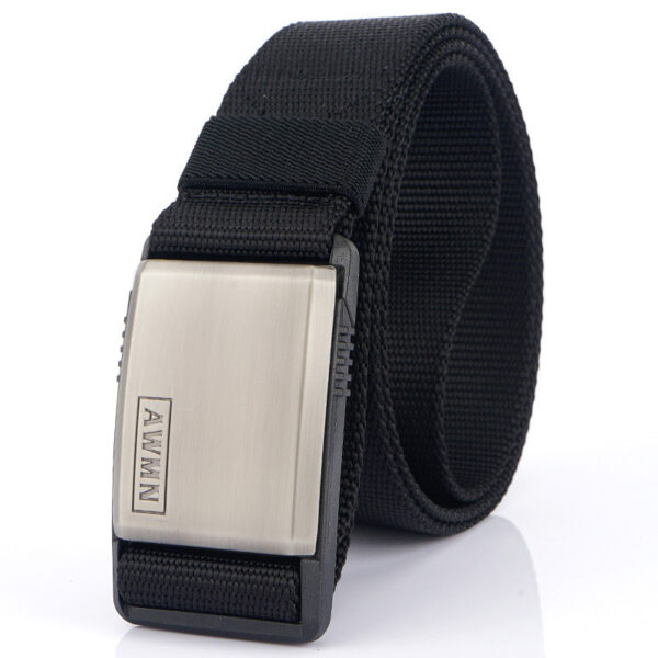 Ceinture En Nylon Avec Boucle Magnétique Pour Pantalon