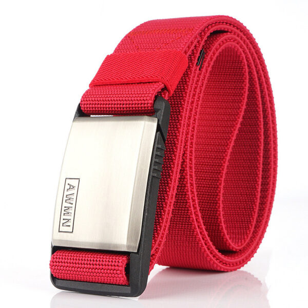 Ceinture En Nylon Avec Boucle Magnétique Pour Pantalon