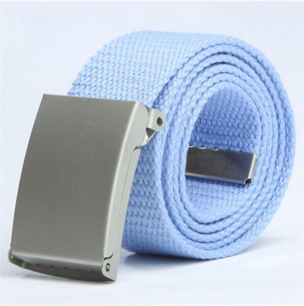 Ceinture Homme En Toile Avec Boucle Automatique En Nylon