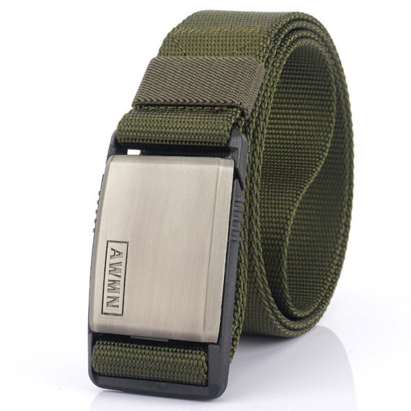 Ceinture En Nylon Avec Boucle Magnétique Pour Pantalon