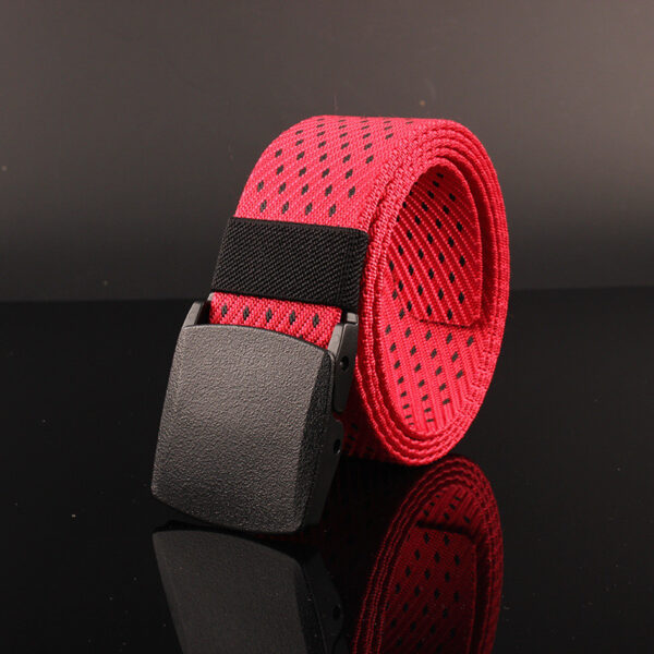 Ceinture En Toile À Boucle Automatique