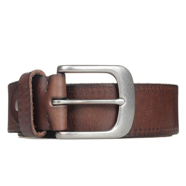 Ceinture Homme Et Femme En Cuir De Vachette À Boucle À Ardillon