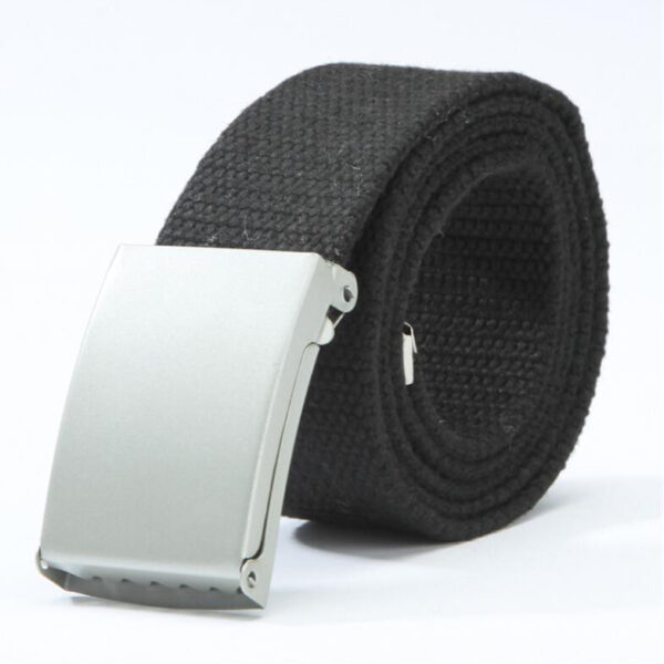 Ceinture Homme En Toile Avec Boucle Automatique En Nylon