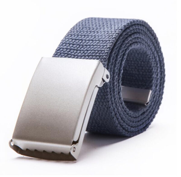 Ceinture Homme En Toile Avec Boucle Automatique En Nylon