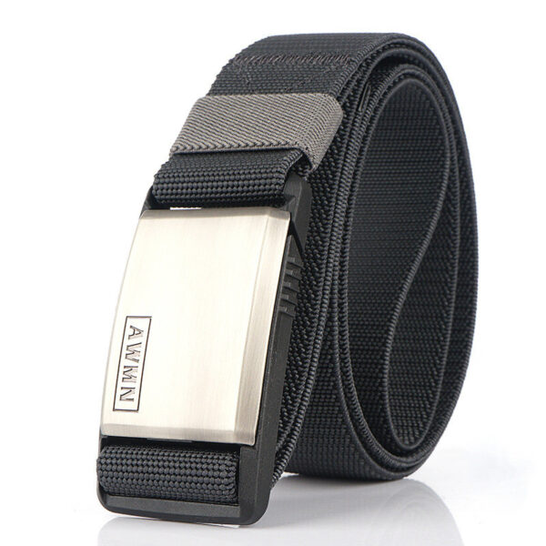 Ceinture En Nylon Avec Boucle Magnétique Pour Pantalon