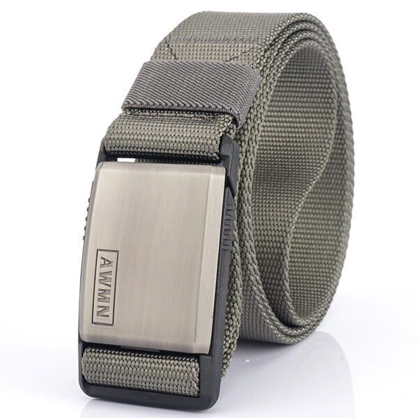 Ceinture En Nylon Avec Boucle Magnétique Pour Pantalon