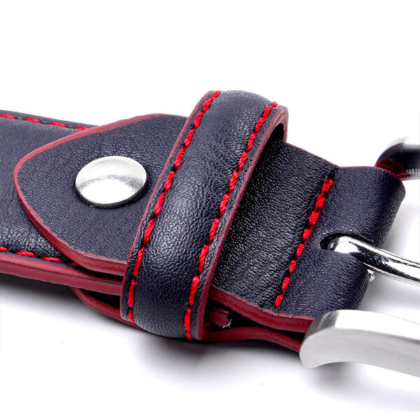 Ceinture Pour Homme Avec Boucle À Ardillon En Cuir