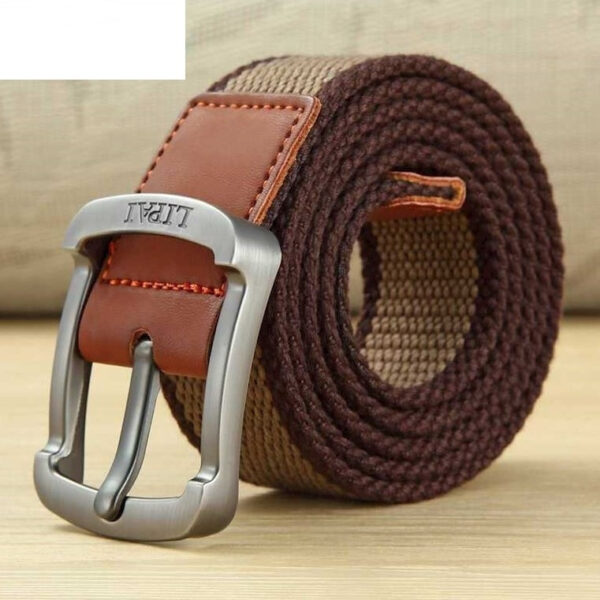 Ceinture De Travail En Toile Pour Hommes À Boucle À Ardillon