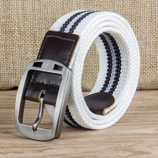 Ceinture En Tissu Homme Avec Boucle Ardillon