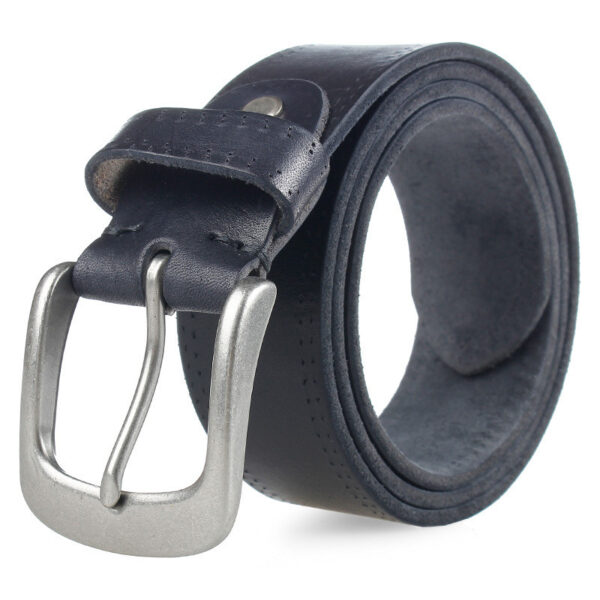 Ceinture Homme Et Femme En Cuir De Vachette À Boucle À Ardillon