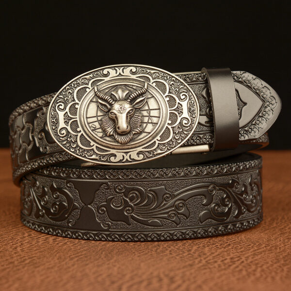 Ceinture Homme Boucle Western