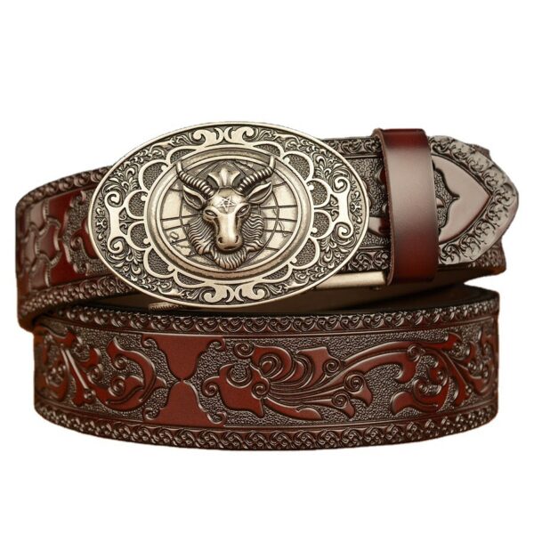 Ceinture Homme Boucle Western