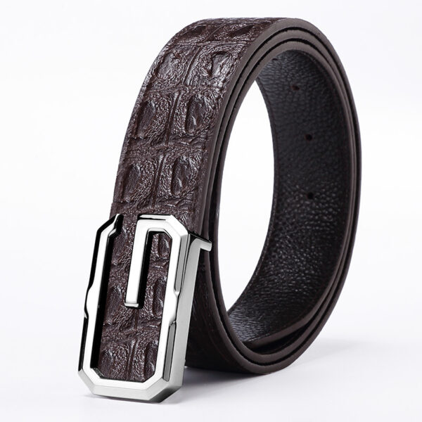 Ceinture En Cuir De Vachette Pour Homme