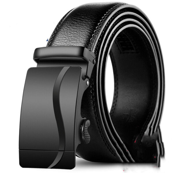 Ceinture Cuir Homme À Boucle Automatique