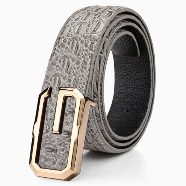 Ceinture En Cuir De Vachette Pour Homme