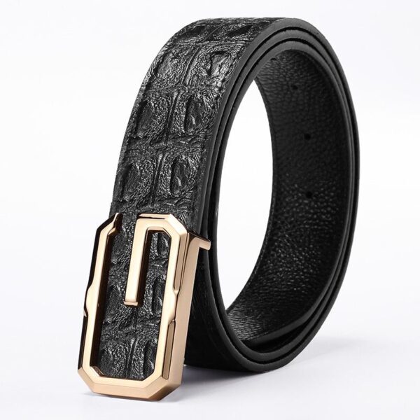 Ceinture En Cuir De Vachette Pour Homme