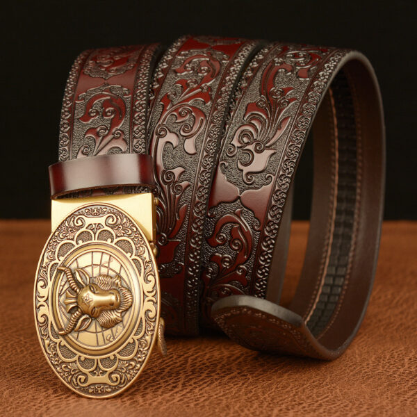 Ceinture Homme Boucle Western