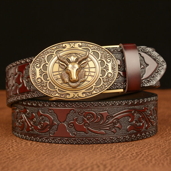 Ceinture Homme Boucle Western