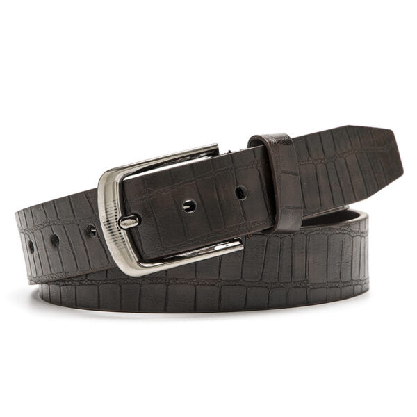 Ceinture Jean Avec Boucle À Ardillon En Alliage Pour Homme