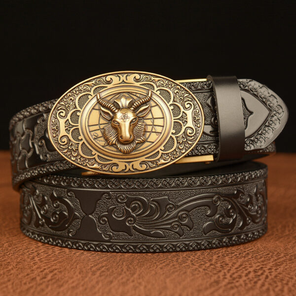 Ceinture Homme Boucle Western