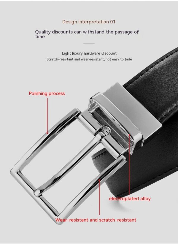 Ceinture cuir homme mariage - Modèle ADAN – Image 5