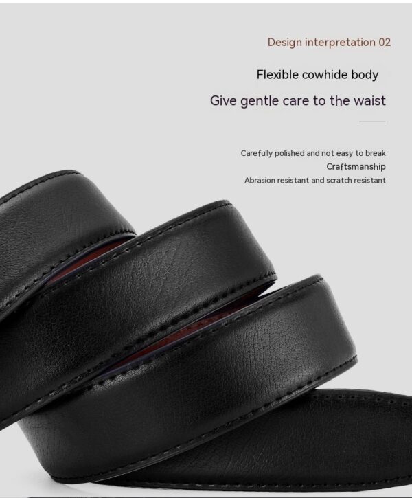 Ceinture cuir homme mariage - Modèle ADAN – Image 4