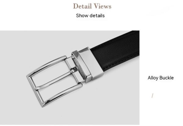 Ceinture cuir homme mariage - Modèle ADAN – Image 7