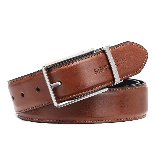 Ceinture homme classe en cuir véritable