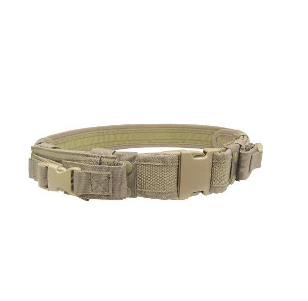 Ceinture tactique militaire pour homme - Modèle Léon