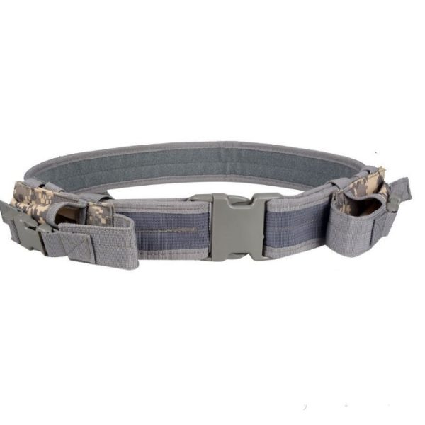 Ceinture tactique homme gris - Modèle Léon