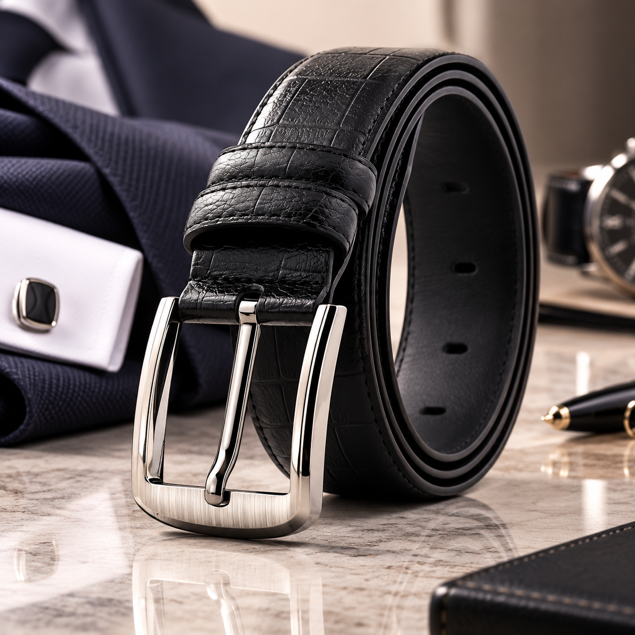 Ceinture costume homme