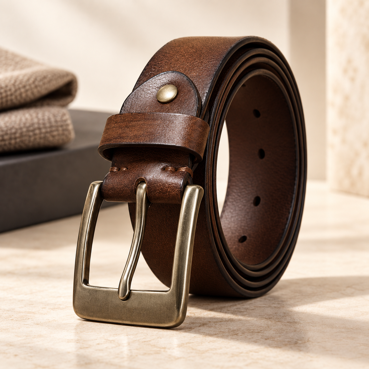 Ceinture cuir homme